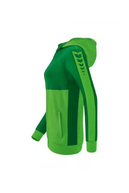 Veste de sport à capuchon pour femme Erima Six Wings