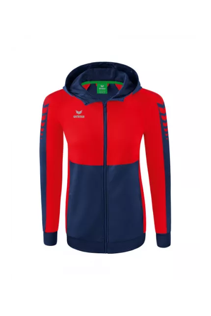 Veste de sport à capuchon pour femme Erima Six Wings