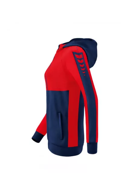 Veste de sport à capuchon pour femme Erima Six Wings