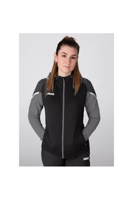 Veste à capuchon pour femme 100% polyester recyclé Jako Performance 