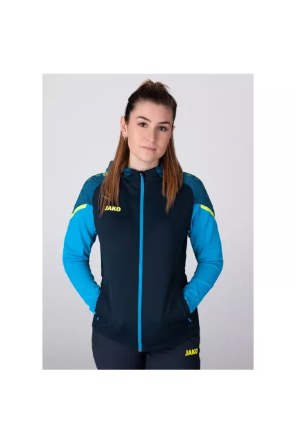 Veste à capuchon pour femme 100% polyester recyclé Jako Performance 