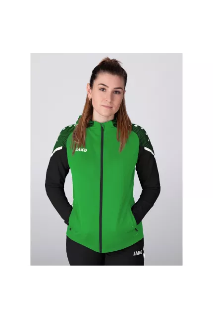 Veste à capuchon pour femme 100% polyester recyclé Jako Performance 