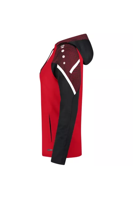 Sweat de sport pour femme à capuchon 100% polyester recyclé Jako Performance