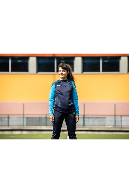 Sweat de sport pour femme à capuchon 100% polyester recyclé Jako Performance
