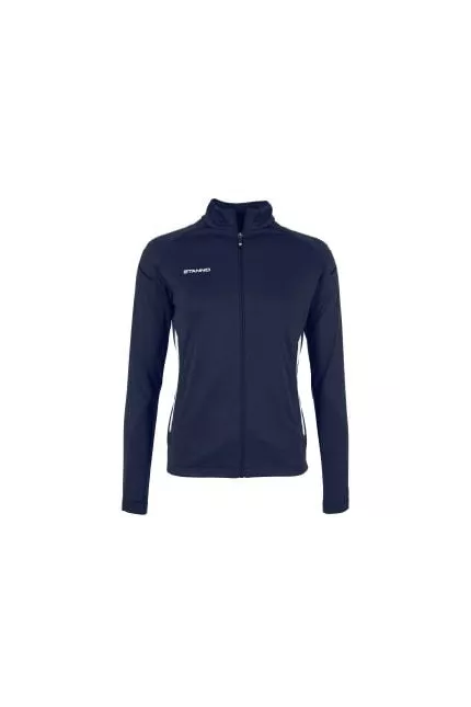 Veste de sport pour femme Stanno First Full Zip Top 100 % polyester recyclé