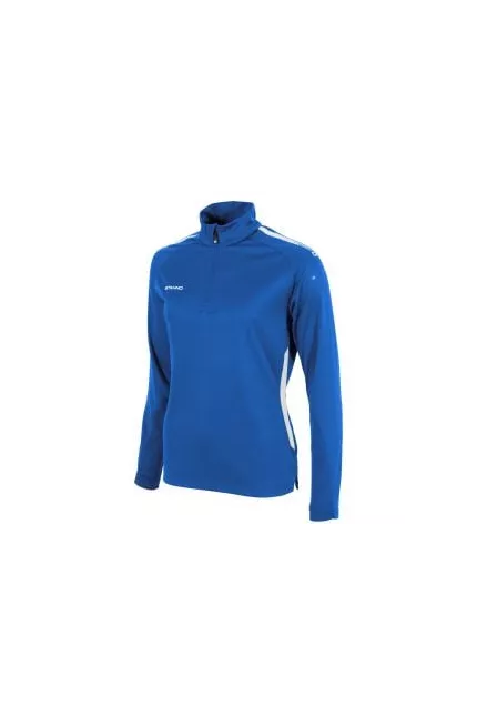 Veste de sport pour femme Stanno First Quarter Zip Top 100% polyester recyclé