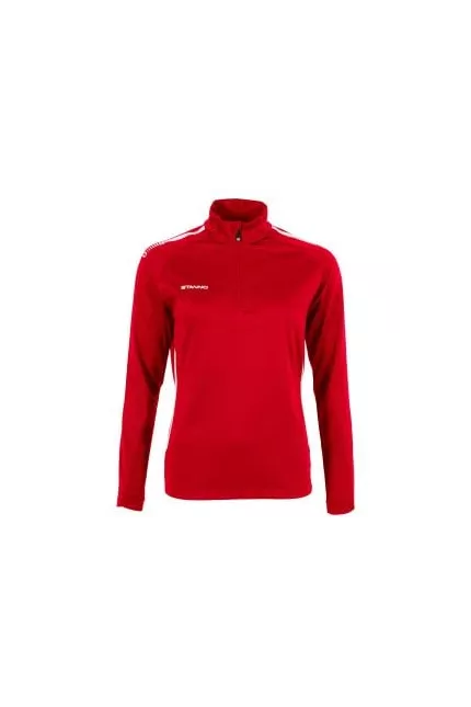 Veste de sport pour femme Stanno First Quarter Zip Top 100% polyester recyclé