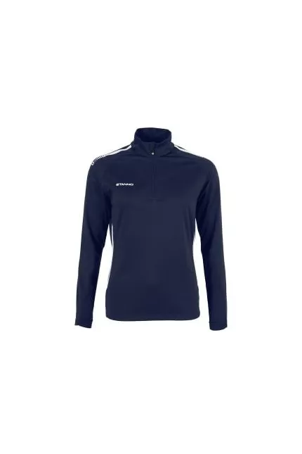 Veste de sport pour femme Stanno First Quarter Zip Top 100% polyester recyclé
