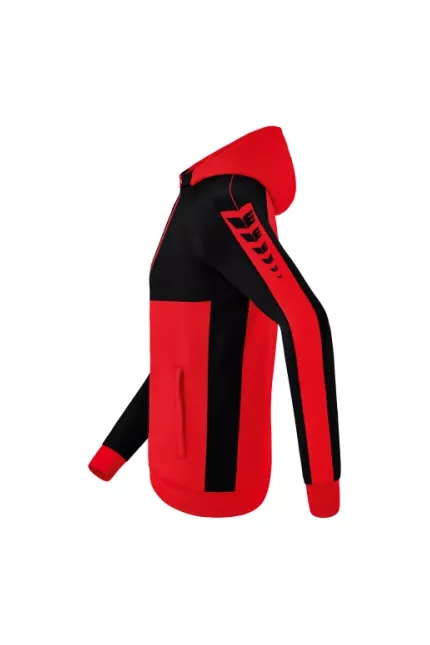 Veste d'entraînement à capuche unisexe Erima Six Wings