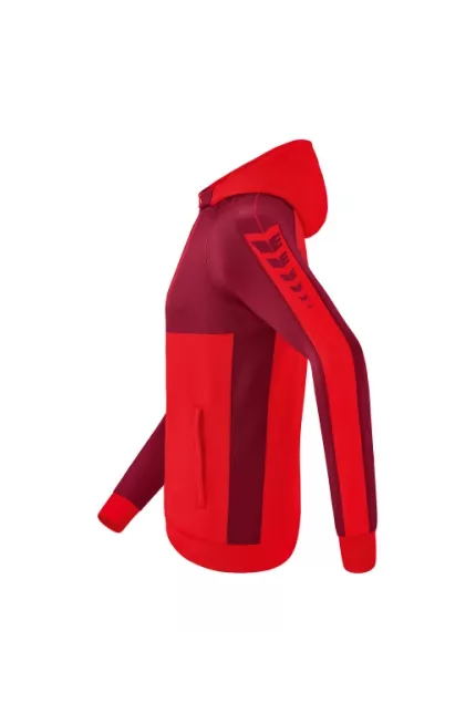 Veste d'entraînement à capuche unisexe Erima Six Wings