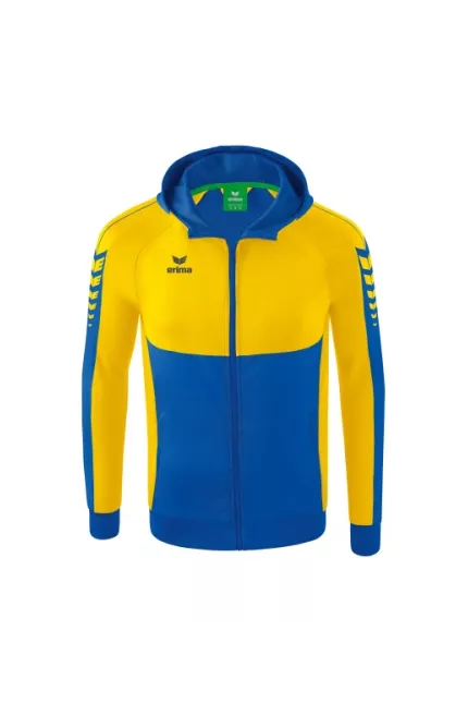 Veste d'entraînement à capuche unisexe Erima Six Wings