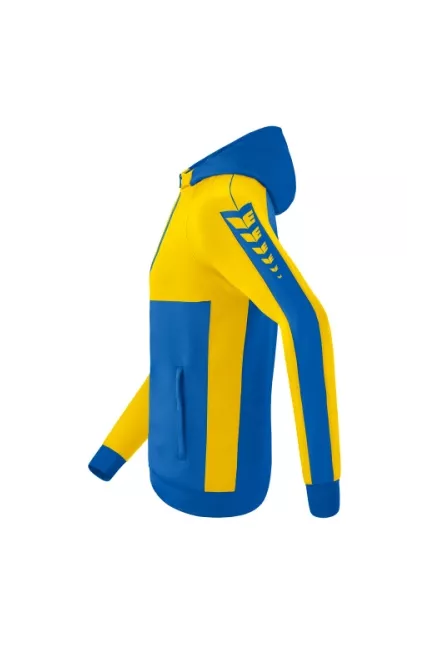 Veste d'entraînement à capuche unisexe Erima Six Wings