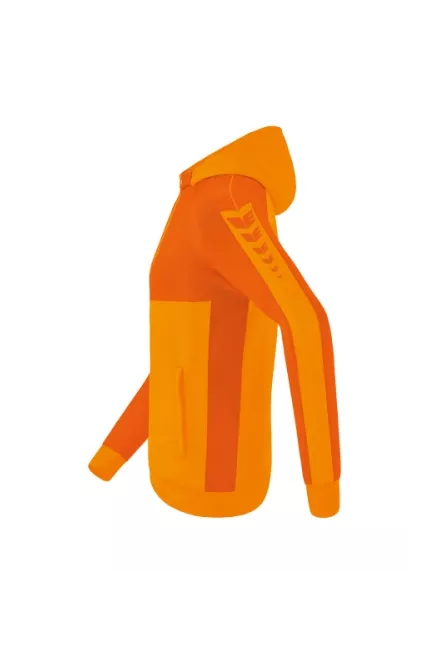 Veste d'entraînement à capuche unisexe Erima Six Wings