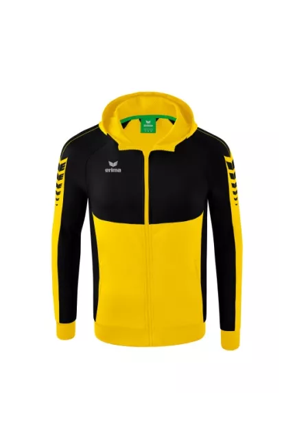 Veste d'entraînement à capuche unisexe Erima Six Wings