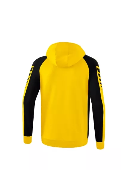 Veste d'entraînement à capuche unisexe Erima Six Wings