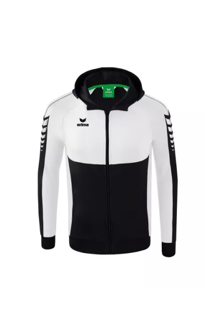 Veste d'entraînement à capuche unisexe Erima Six Wings