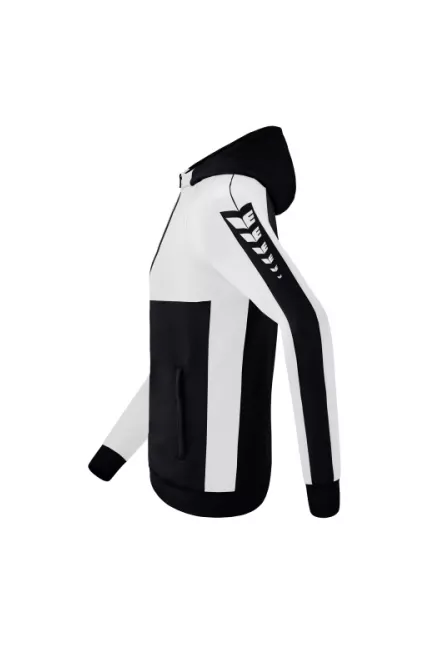 Veste d'entraînement à capuche unisexe Erima Six Wings