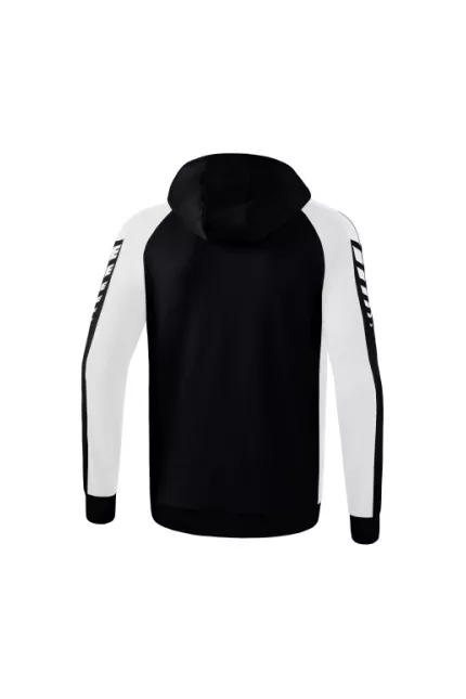 Veste d'entraînement à capuche unisexe Erima Six Wings