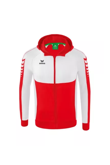 Veste d'entraînement à capuche unisexe Erima Six Wings