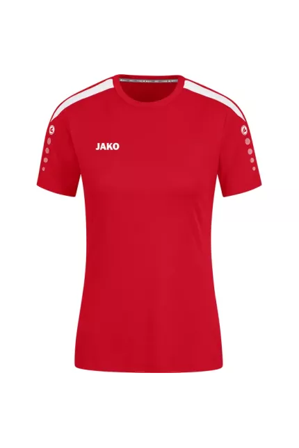 Maillot de football pour femme Jako Power MC 100% polyester recyclé