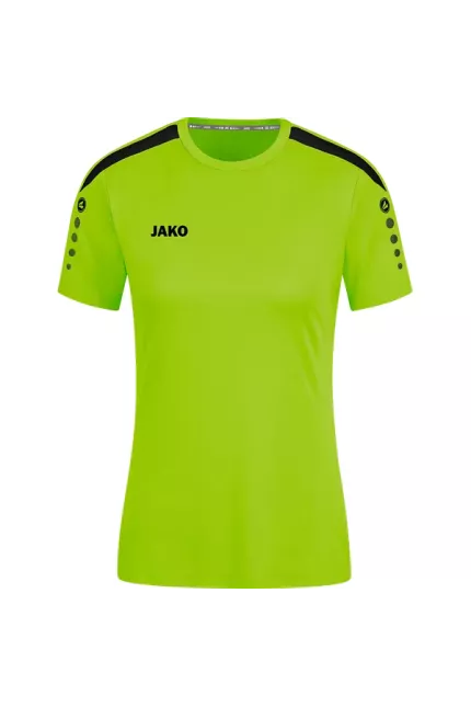 Maillot de football pour femme Jako Power MC 100% polyester recyclé