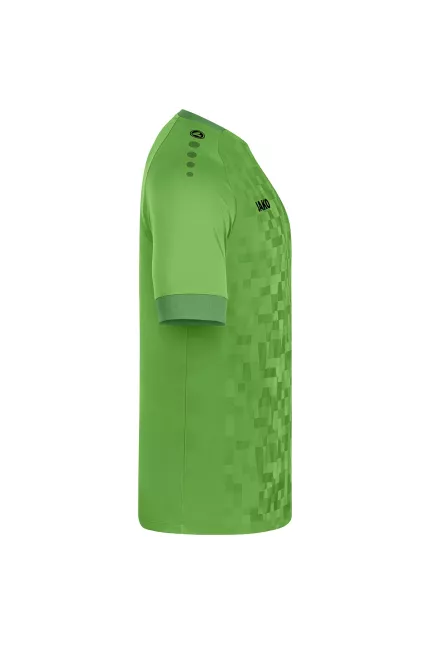 Maillot de football unisexe Jako Pixel MC 100% polyester recyclé