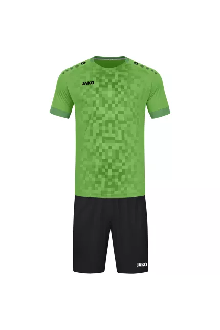 Maillot de football unisexe Jako Pixel MC 100% polyester recyclé