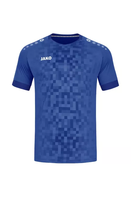 Maillot de football unisexe Jako Pixel MC 100% polyester recyclé