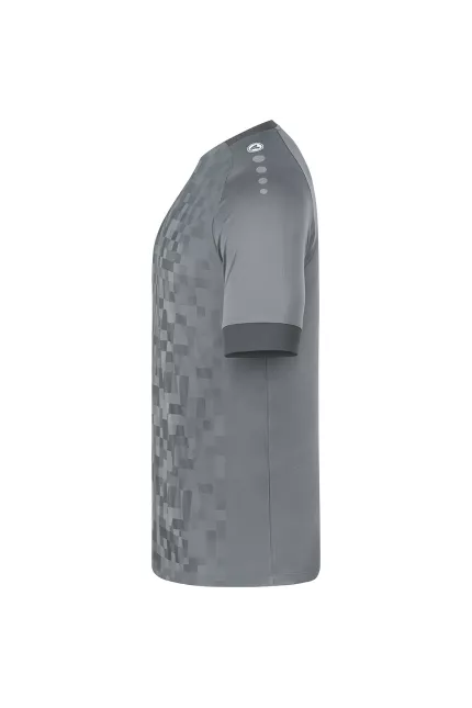 Maillot de football unisexe Jako Pixel MC 100% polyester recyclé