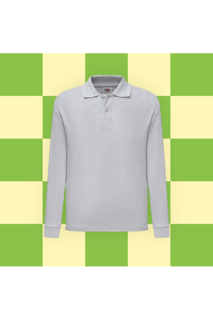 Polo Manches Longues 65/35 - Enfants