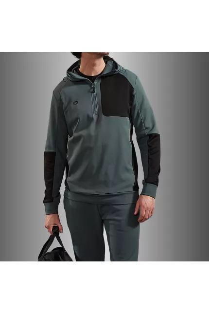 STANNO - 1/2 Zip Plaza Brush - Unisexe