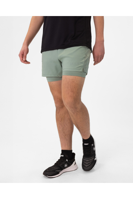 JAKO - Short 2-en-1 Power - Homme